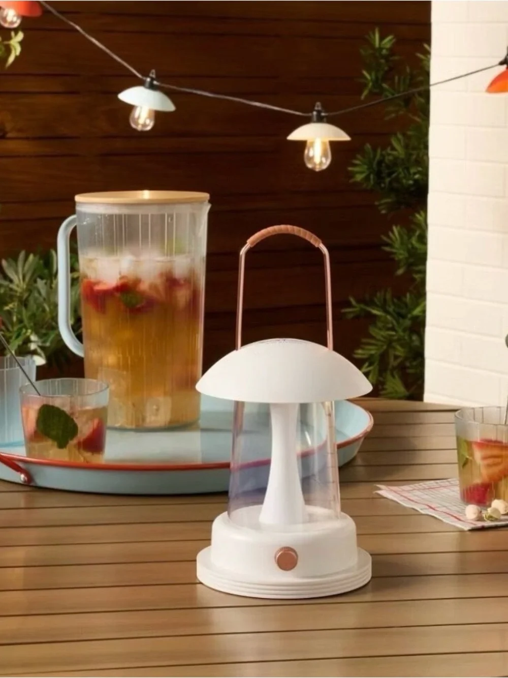 Hearth & Hand with Magnolia LED Lantern Rechargeable Dimmable USB Light